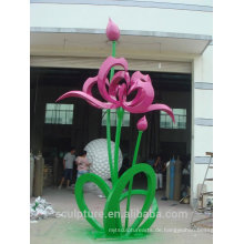 Zhejiang Shengfa Lotus Lotus Blume Skulptur Metall Skulptur